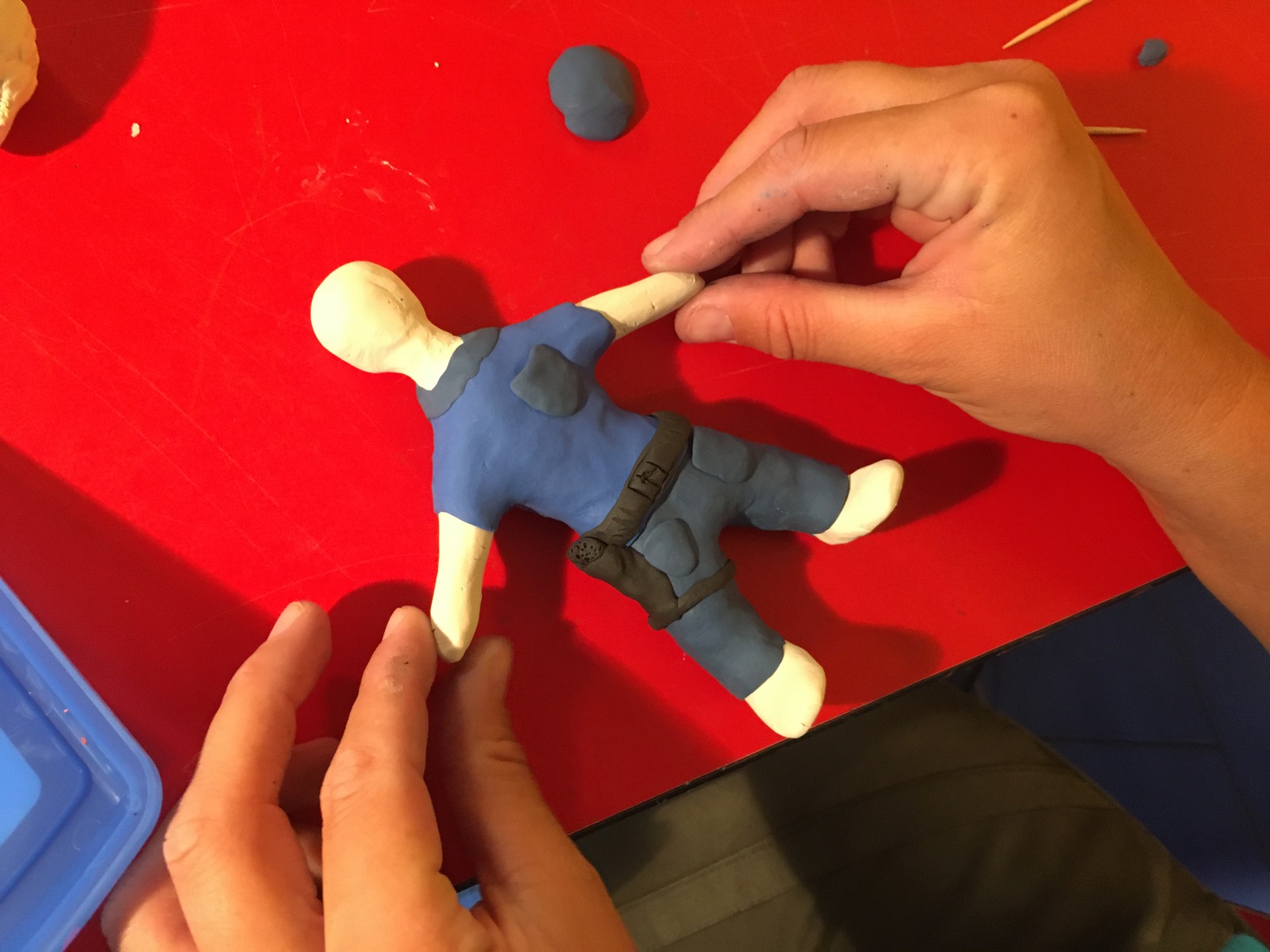 Eine kurze Szene mit Geist